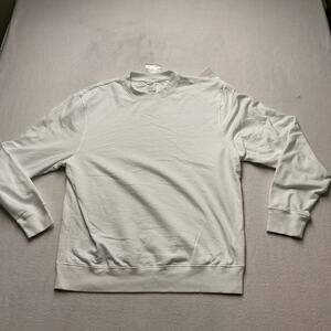 Make Market Sz Large White Sweatshirt Unisex Excellent Condition, 4219